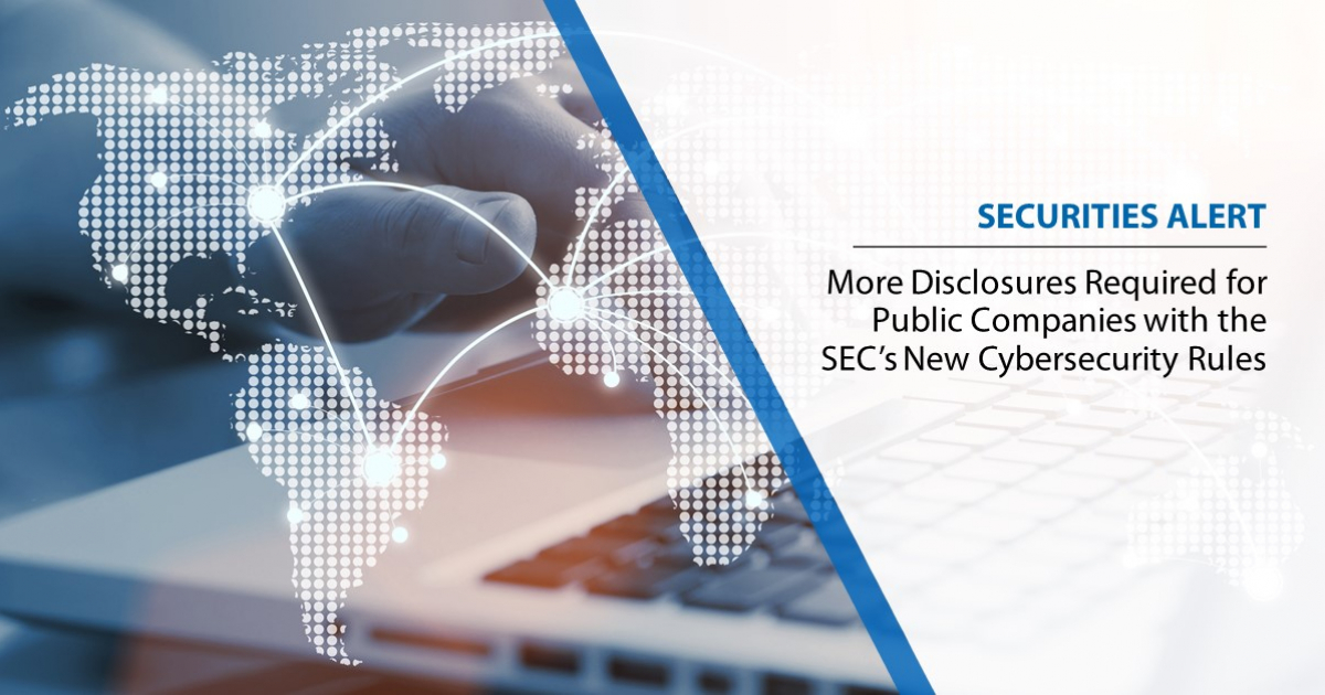 More Disclosures Required For Public Companies With The SEC’s New ...